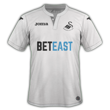 Swansea maillot domicile 2016 2017
