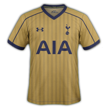 Tottenham 3ème maillot third 2016 2017