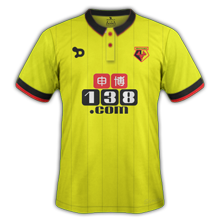 Watford maillot domicile 2016 2017