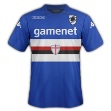 Maillot de foot 2013-2014 de sampdoria domicile 2013 2014