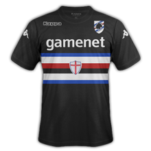 Maillot de foot 2013-2014 de sampdoria 3 ème maillot 2013 2014