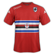 Maillot de foot 2014-2015 de sampdoria 3 ème maillot 2014 2015