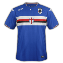 Maillot de foot 2015-2016 de sampdoria maillot domicile 2015 2016
