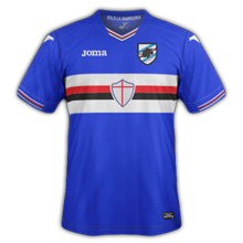Maillot de foot 2016-2017 de sampdoria maillot domicile 2015 2016