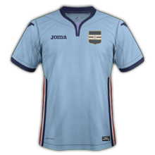 Maillot de foot 2016-2017 de sampdoria 3 ème maillot 2015 2016