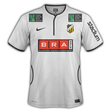 Maillot de foot 2013-2014 de hacken  maillot exterieur 2013 2014