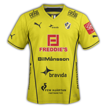 Maillot de foot 2013-2014 de halmstad  maillot exterieur 2013 2014