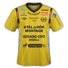 Maillot de foot 2013-2014 de mjallby  maillot domicile 2013 2014