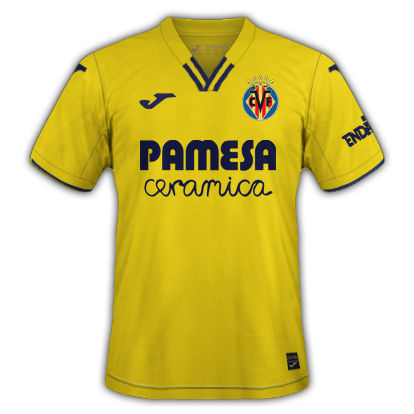 Villarreal maillot domicile 2022