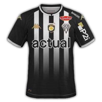 Angers maillot domicile 2021-2022