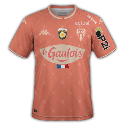 Angers 3ème maillot third 2021-2022