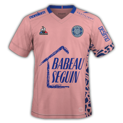 Troyes 3ème maillot third 2021-2022