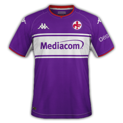 Fiorentina maillot domicile 2022