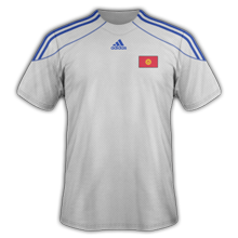 Maillot de foot 2011-2012 de kyrgyzstan exterieur