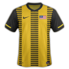 Maillot de foot 2011-2012 de malaysie domicile