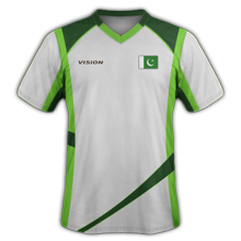 Maillot de foot 2011-2012 de pakistan exterieur