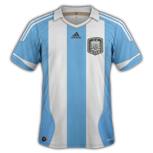 Maillot de foot 2011-2012 de argentine domicile