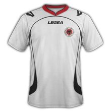 Maillot de foot 2011-2012 de albanie exterieur