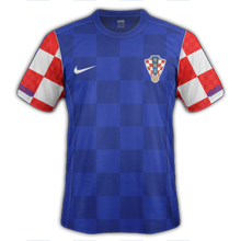 Maillot de foot 2011-2012 de croatie exterieur