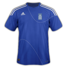 Maillot de foot 2011-2012 de grece exterieur