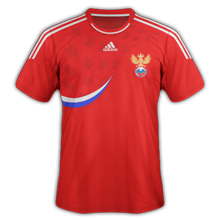 Maillot de foot 2011-2012 de russie domicile