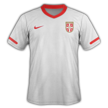 Maillot de foot 2011-2012 de serbie exterieur