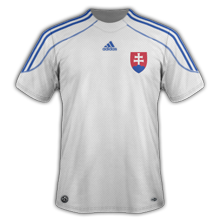 Maillot de foot 2011-2012 de slovaquie exterieur