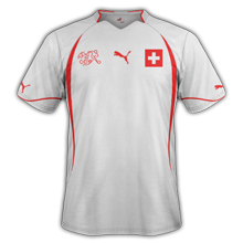 Maillot de foot 2011-2012 de suisse exterieur