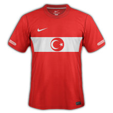 Maillot de foot 2011-2012 de turquie domicile