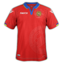 Maillot de foot de armenie maillot domicile
