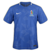 Maillot de foot de azerbaijan maillot domicile
