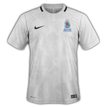 Maillot de foot de azerbaijan maillot exterieur