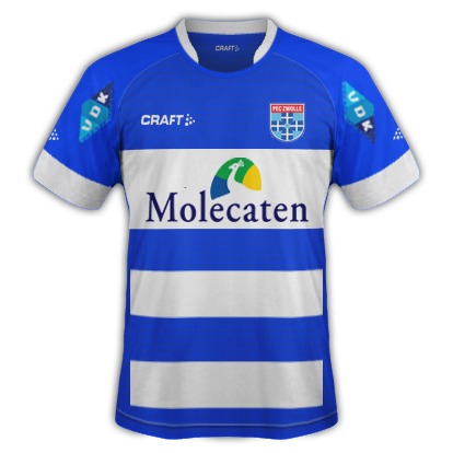 Zwolle maillot domicile 2021
