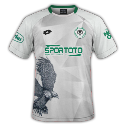 Konyaspor maillot extérieur 2021